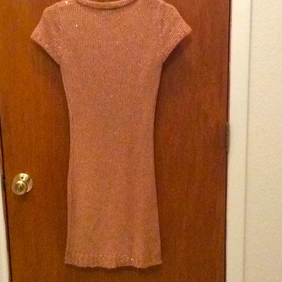 Rue 21 Gold Dress Sz S - Picture 3 of 4